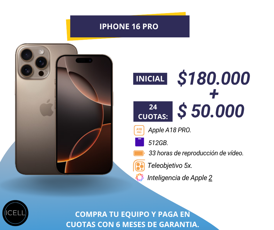 IPhone 16 PRO 512GB