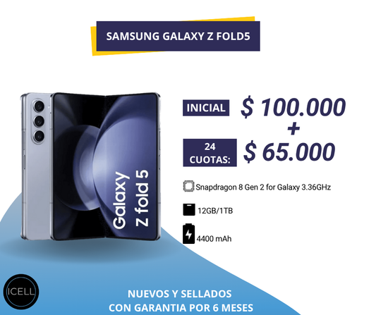 SAMSUNG GALAXY Z FOLD 5 12GB/1T