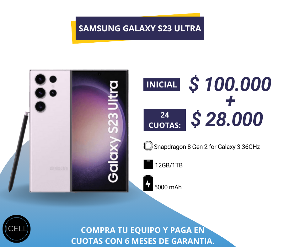 SAMSUNG GALAXY S23 ULTRA 12GB/1T