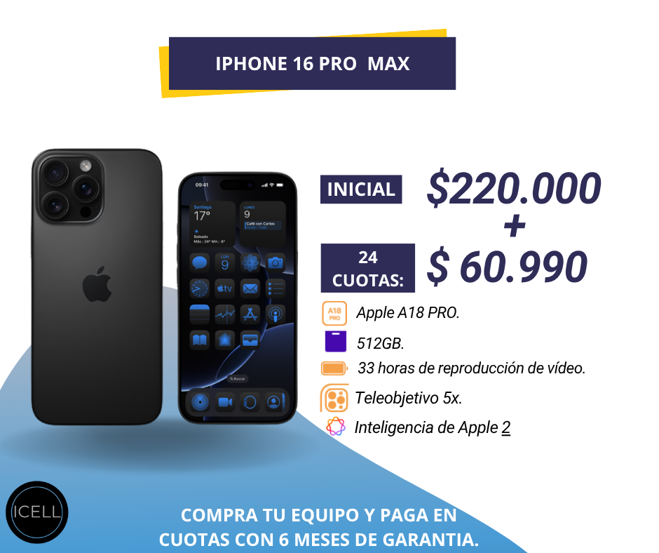 IPhone 16 PRO  MAX 512GB