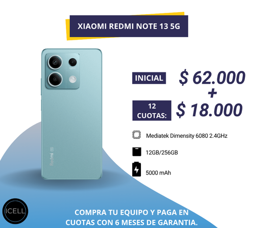 XIAOMI REDMI  NOTE 13 5G 12GB/256GB