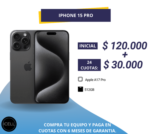 IPhone 15 PRO 512GB